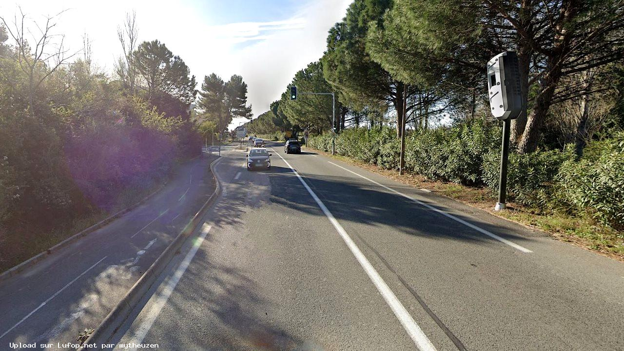 FRANCE photo du radar Fréjus Chemin de la TOURRACHE 83 - Var