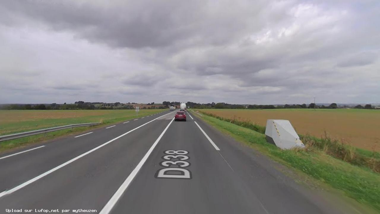 FRANCE photo du radar Juillé Route Nationale 72 - Sarthe