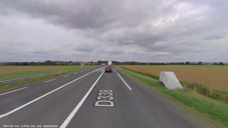 FRANCE photo du radar Juillé Route Nationale 72 - Sarthe