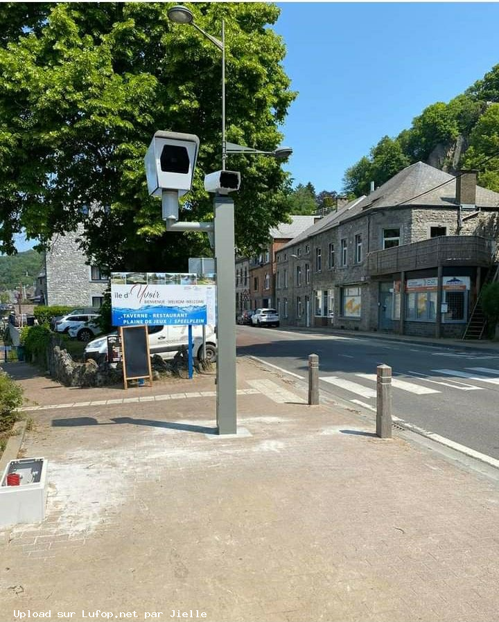 BELGIQUE photo du radar Yvoir Rue de la Gare 55 - Province de Namur