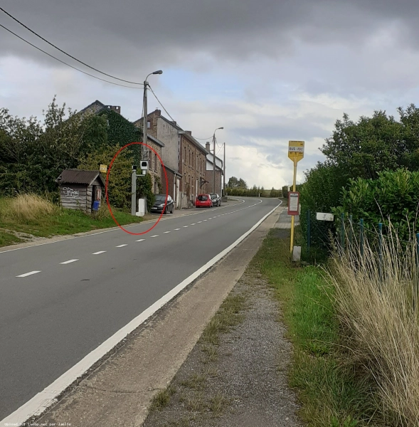 BELGIQUE photo du radar Seny Gros Thier Liège