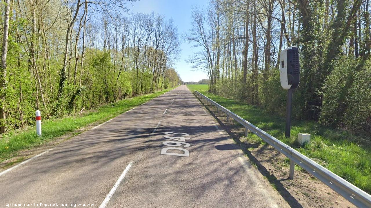 FRANCE photo du radar Laroche-Saint-Cydroine D943 89 - Yonne