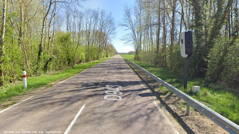 FRANCE photo du radar Laroche-Saint-Cydroine D943 89 - Yonne