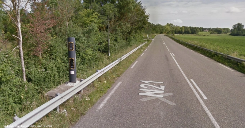 FRANCE photo du radar Lasséran N21 32 - Gers