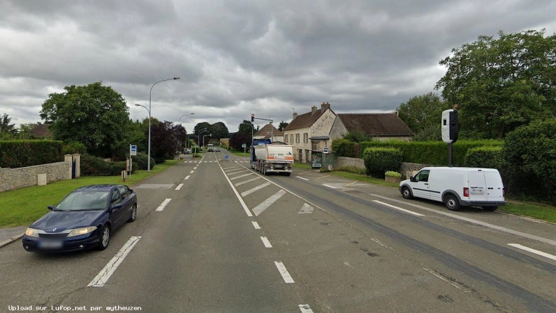 FRANCE photo du radar Villers-Saint-Frambourg-Ognon D932a 60 - Oise