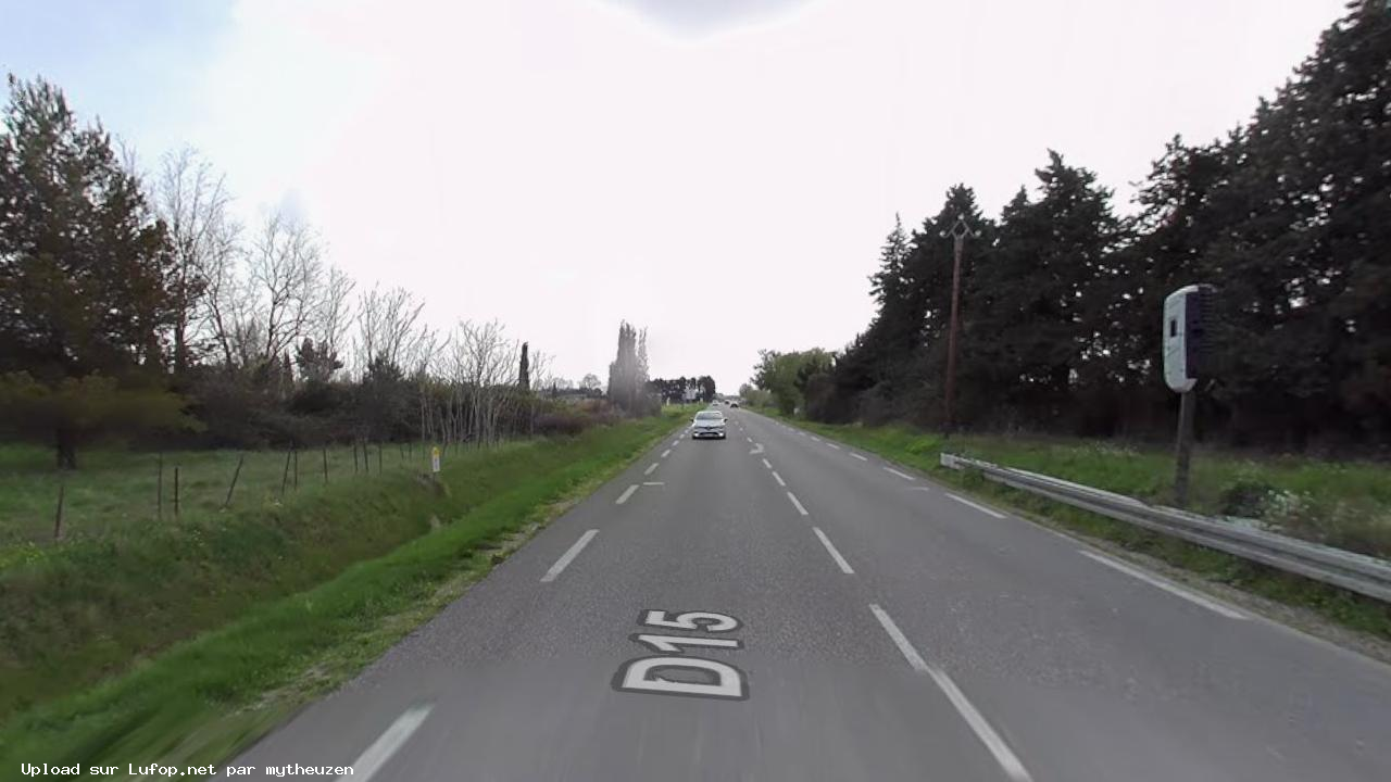 FRANCE photo du radar Beaucaire D15 30 - Gard