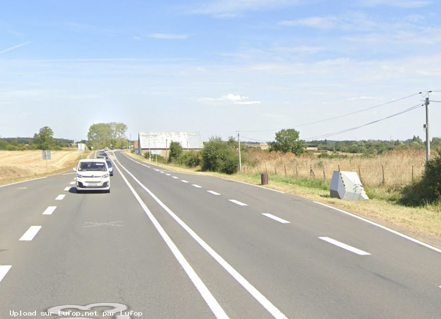 FRANCE photo du radar Courville-sur-Eure D923 28 - Eure-et-Loir