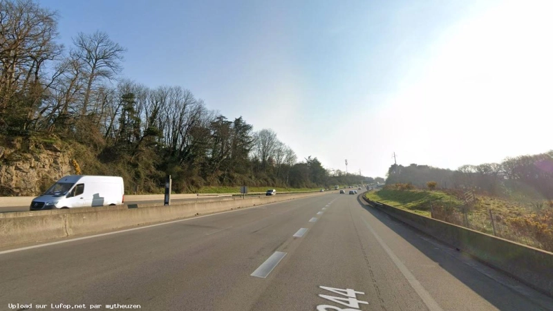 FRANCE photo du radar Orvault A844 44 - Loire-Atlantique