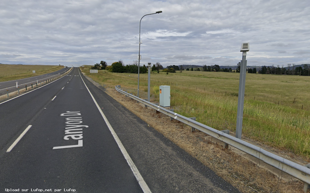 AUSTRALIE photo du radar Queanbeyan Lanyon Drive 26 - Nouvelle Galles du Sud