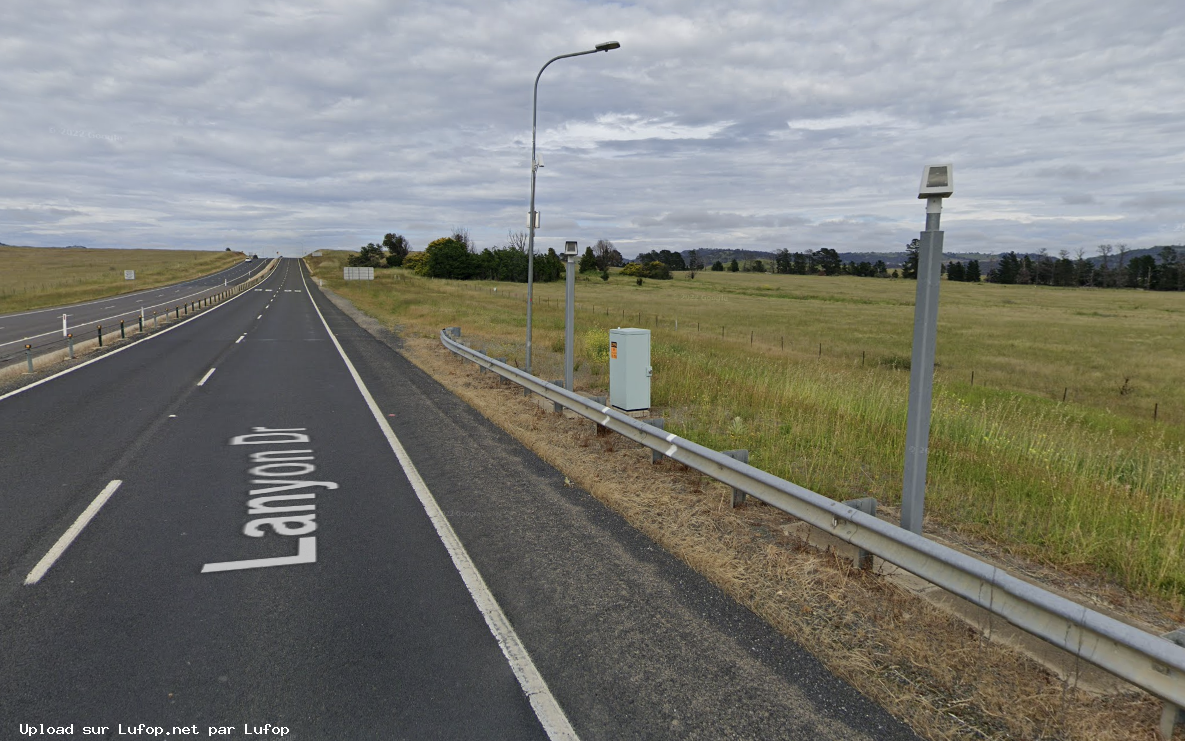 AUSTRALIE photo du radar Queanbeyan Lanyon Drive, between Tompsitt Drive and Hoover Road  26 - Nouvelle Galles du Sud