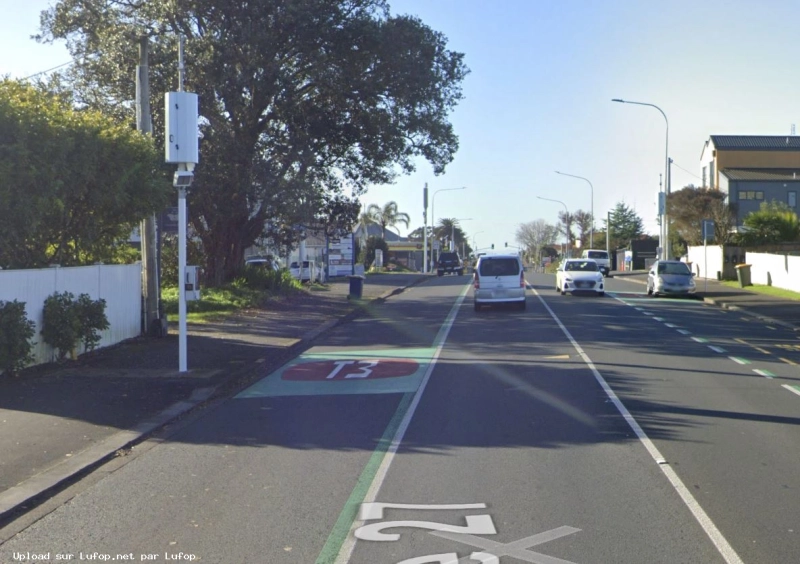 NOUVELLE-ZELANDE photo du radar Auckland Onewa Road Shared Path 06 - Auckland
