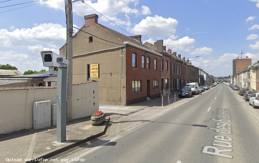 BELGIQUE photo du radar Bouffioulx Rue des Sablières 62 - Hainaut