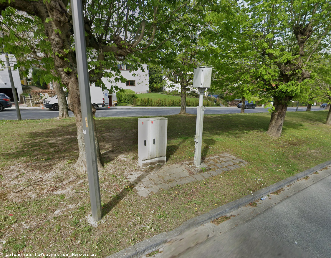BELGIQUE photo du radar Kraainem Avenue Baron Albert d