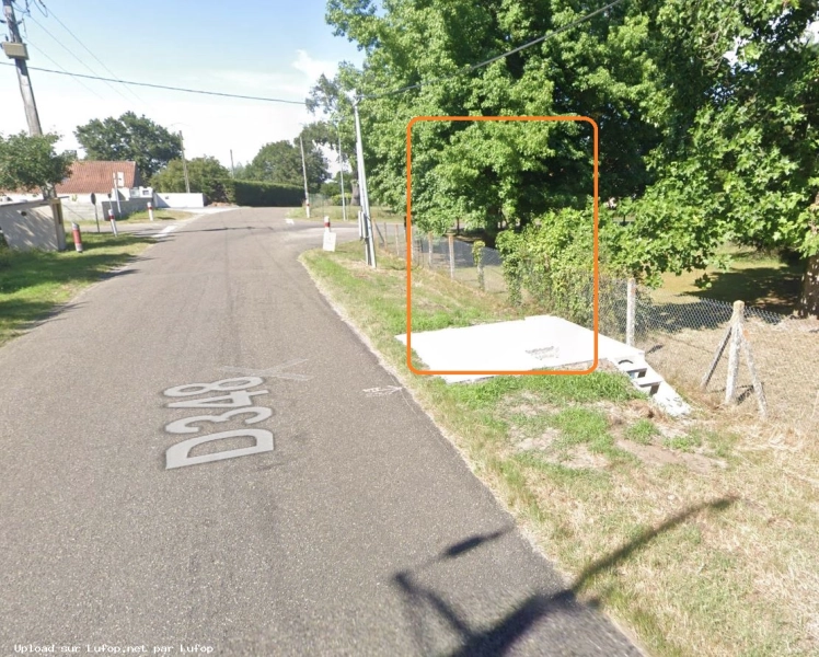 FRANCE photo du radar Ychoux D348 40 - Landes FRANCE photo du radar Ychoux D348 40 - Landes