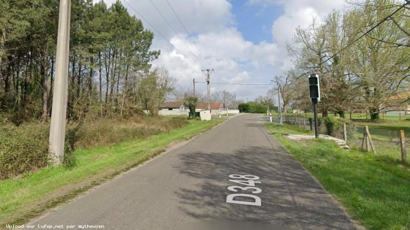 FRANCE photo du radar Ychoux D348 40 - Landes