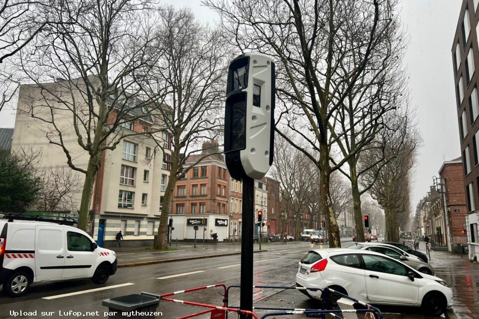 FRANCE photo du radar Lille Boulevard Victor Hugo 59 - Nord