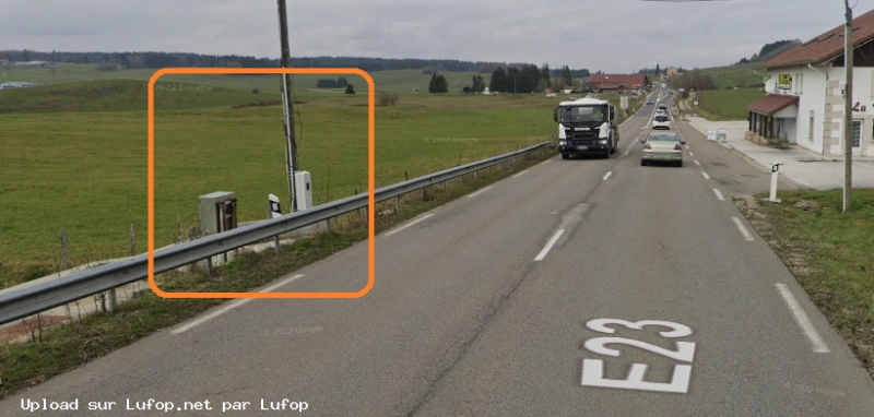 FRANCE photo du radar Vuillecin N57 25 - Doubs FRANCE photo du radar Vuillecin N57 25 - Doubs