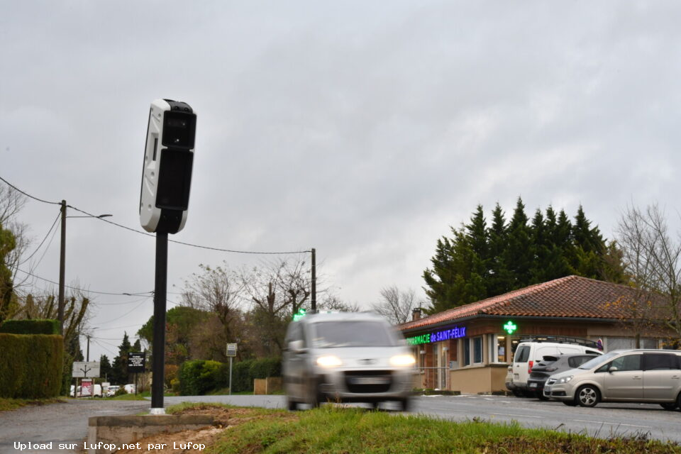 FRANCE photo du radar Saint-Félix-Lauragais D622 31 - Haute-Garonne