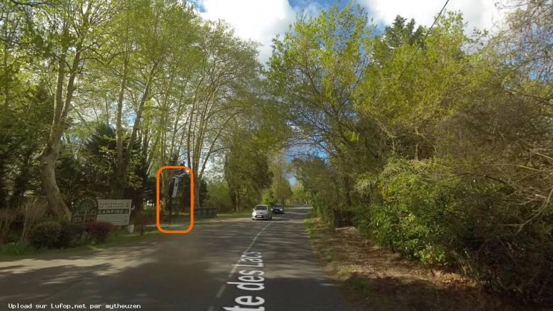 FRANCE photo du radar Lit-et-Mixe D652 40 - Landes