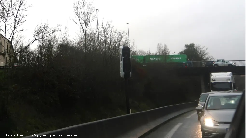 FRANCE photo du radar Niort Rocade Nord D648 79 - Deux-Sèvres