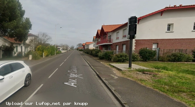 FRANCE photo du radar Biscarrosse Avenue de Caupos 40 - Landes