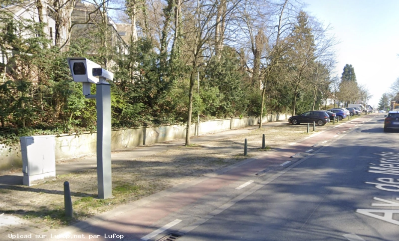 BELGIQUE photo du radar Rixensart Avenue de Merode Brabant Wallon