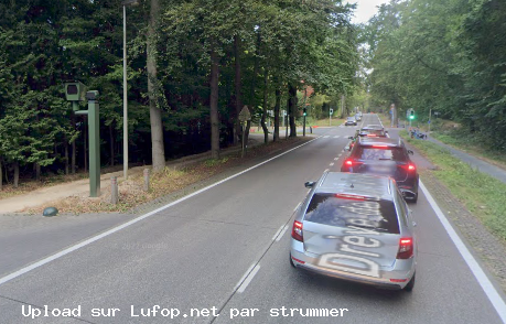 BELGIQUE photo du radar Uccle Avenue Van Bever 11 - Bruxelles-Capitale