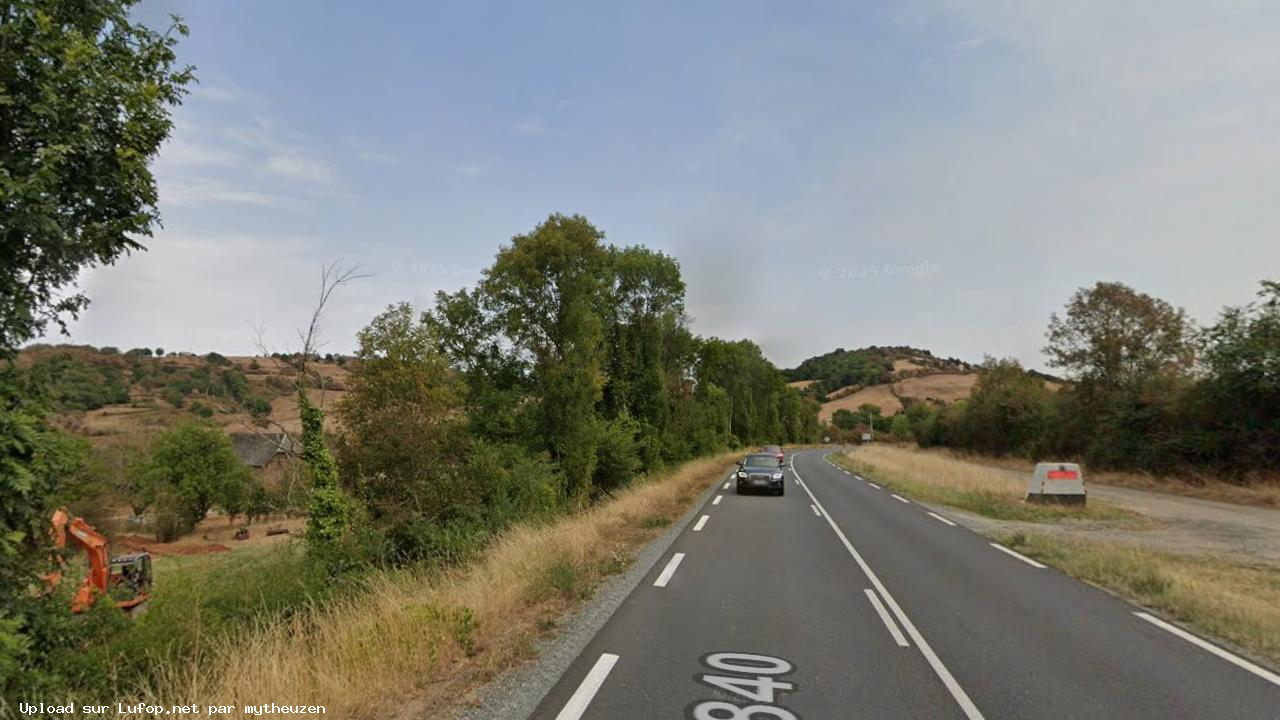 FRANCE photo du radar Saint-Christophe-Vallon Route de Decazeville 12 - Aveyron