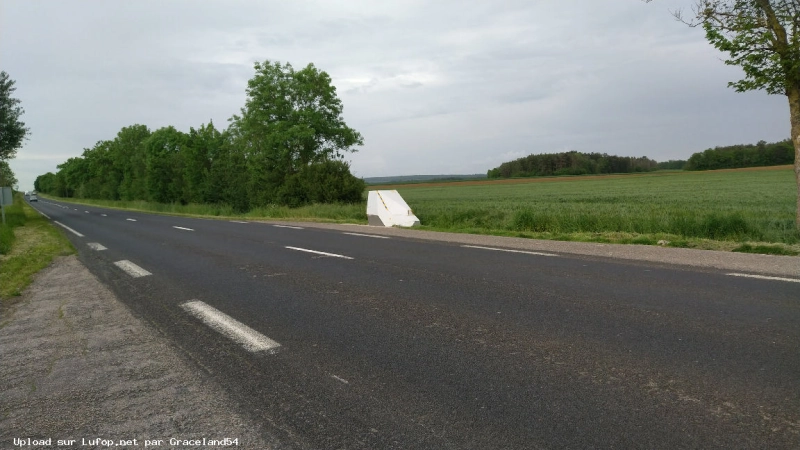 FRANCE photo du radar Crézilles Rte Nationale 4 54 - Meurthe-et-Moselle