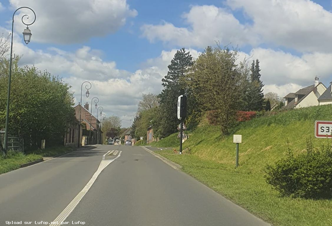 FRANCE photo du radar Bonnières D133  - 60