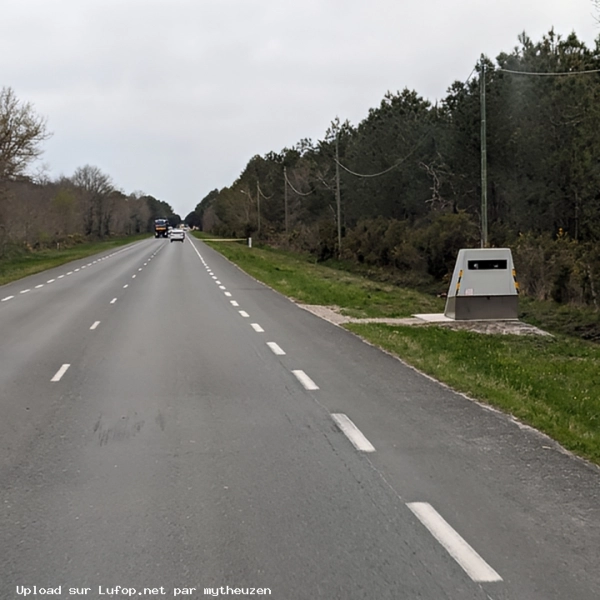 FRANCE photo du radar Biganos Avenue de la Côte d'Argent 33 - Gironde