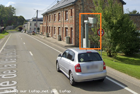 BELGIQUE photo du radar Amberloup Rue de la Vallée de l