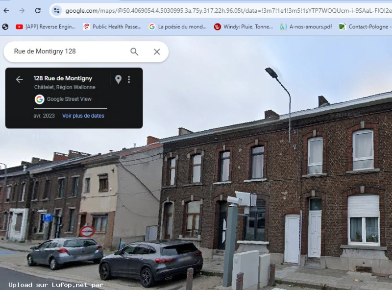 BELGIQUE photo du radar Châtelineau Rue de Montigny Hainaut