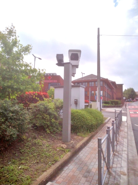 BELGIQUE photo du radar La Louvière Rue Ferrer Hainaut