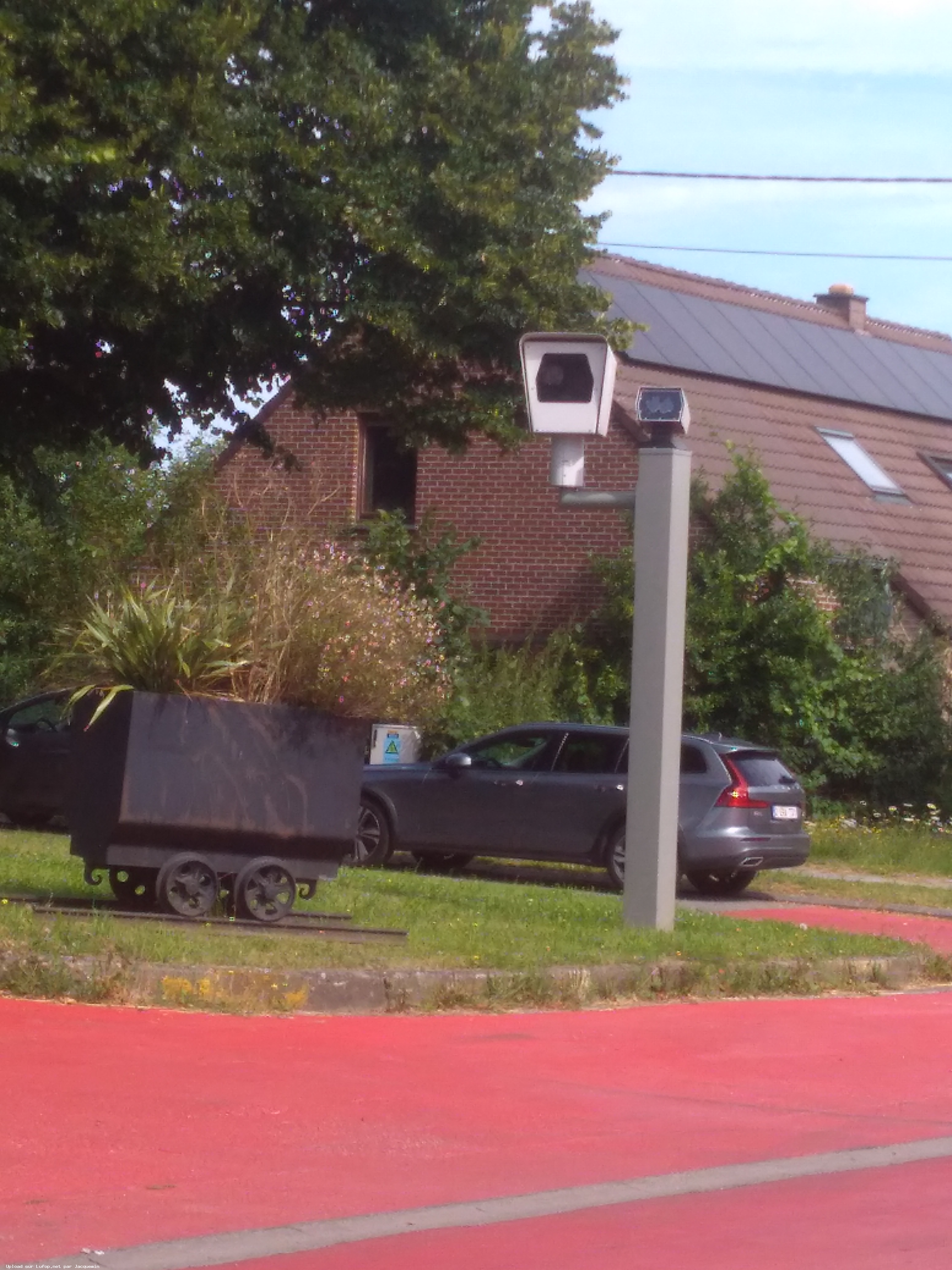 BELGIQUE photo du radar La Louvière Rue de Bray 71 - Hainaut