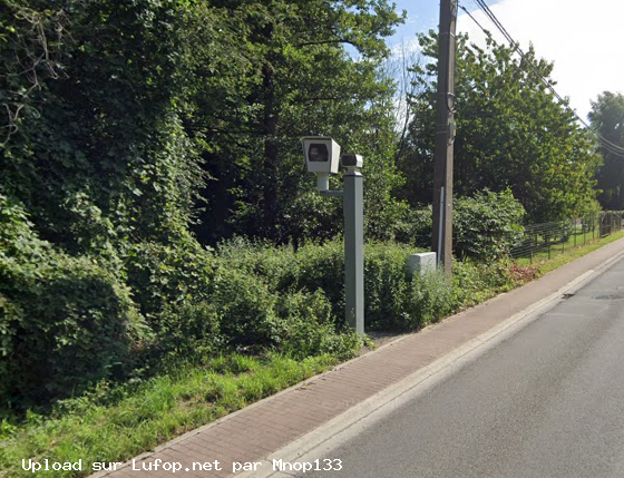 BELGIQUE photo du radar Erbisœul Chemin du Prince 70 - Hainaut