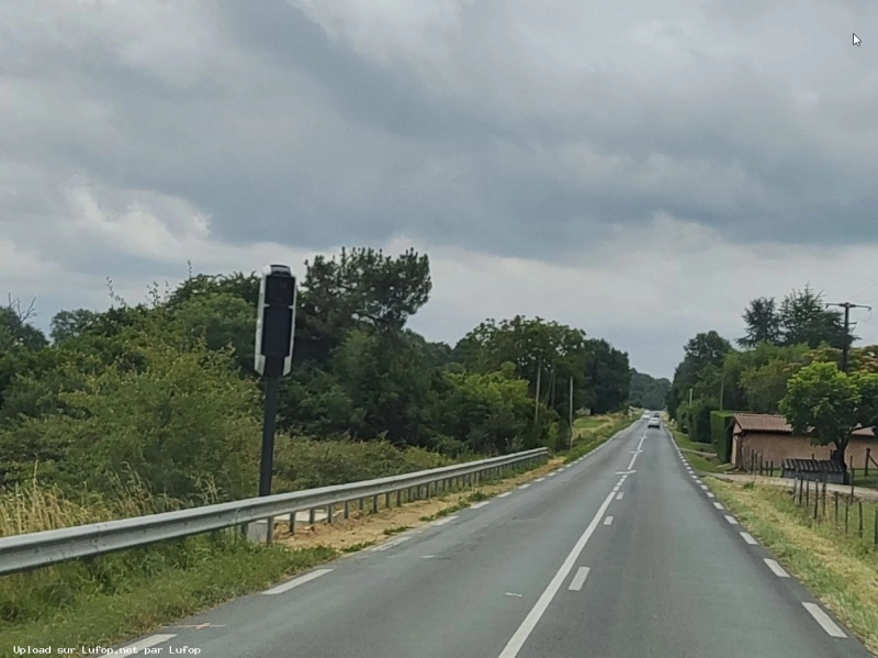 FRANCE photo du radar Réans D824 32 - Gers
