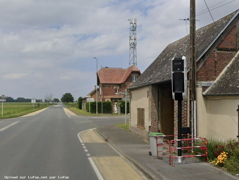 FRANCE photo du radar Avricourt (le pavé) D934 60 - Oise