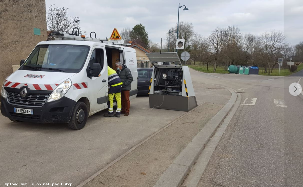 FRANCE photo du radar Rosières-en-Haye Route Nationale 54 - Meurthe-et-Moselle