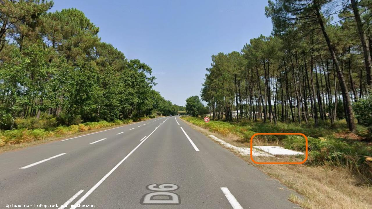 FRANCE photo du radar Sainte-Hélène D6 33 - Gironde
