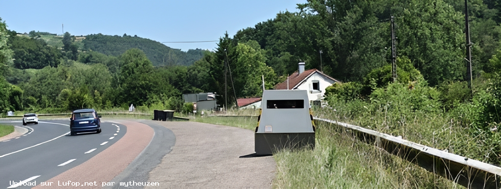 FRANCE photo du radar Malemort D1089 19 - Corrèze