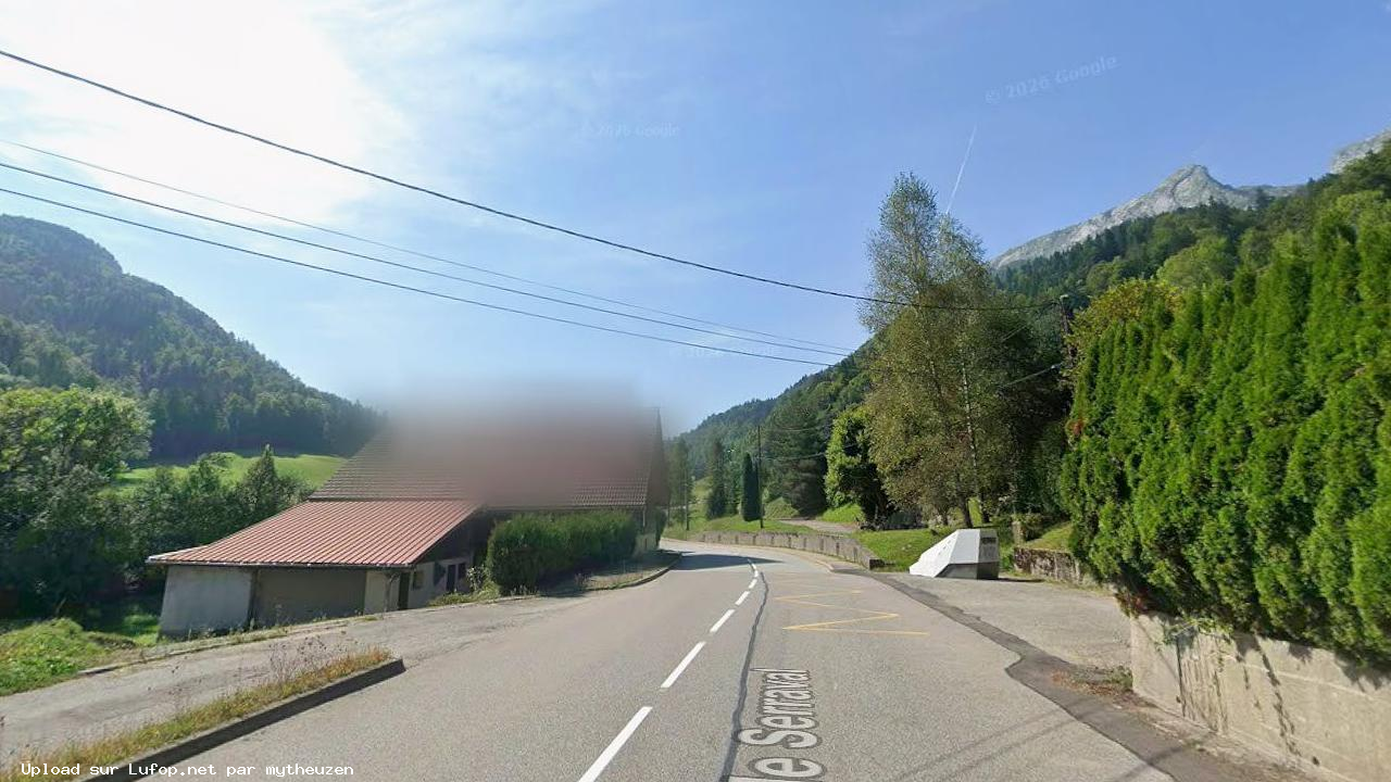 FRANCE photo du radar Les Clefs Route de Serraval 74 - Haute-Savoie