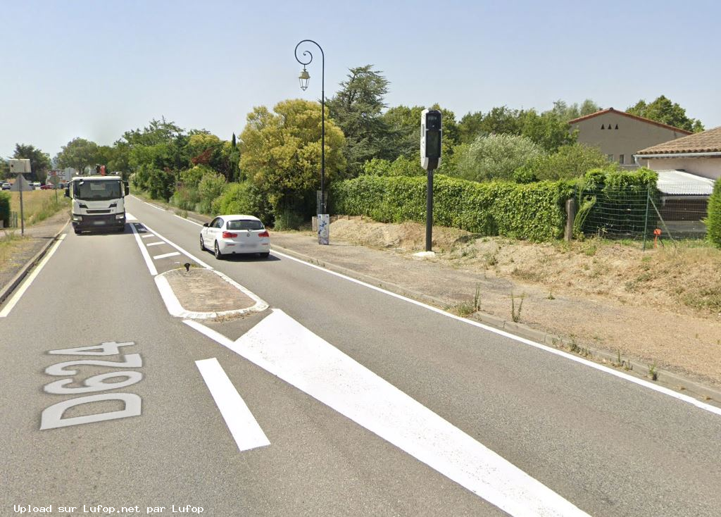 FRANCE photo du radar Peyrens D624 11 - Aude