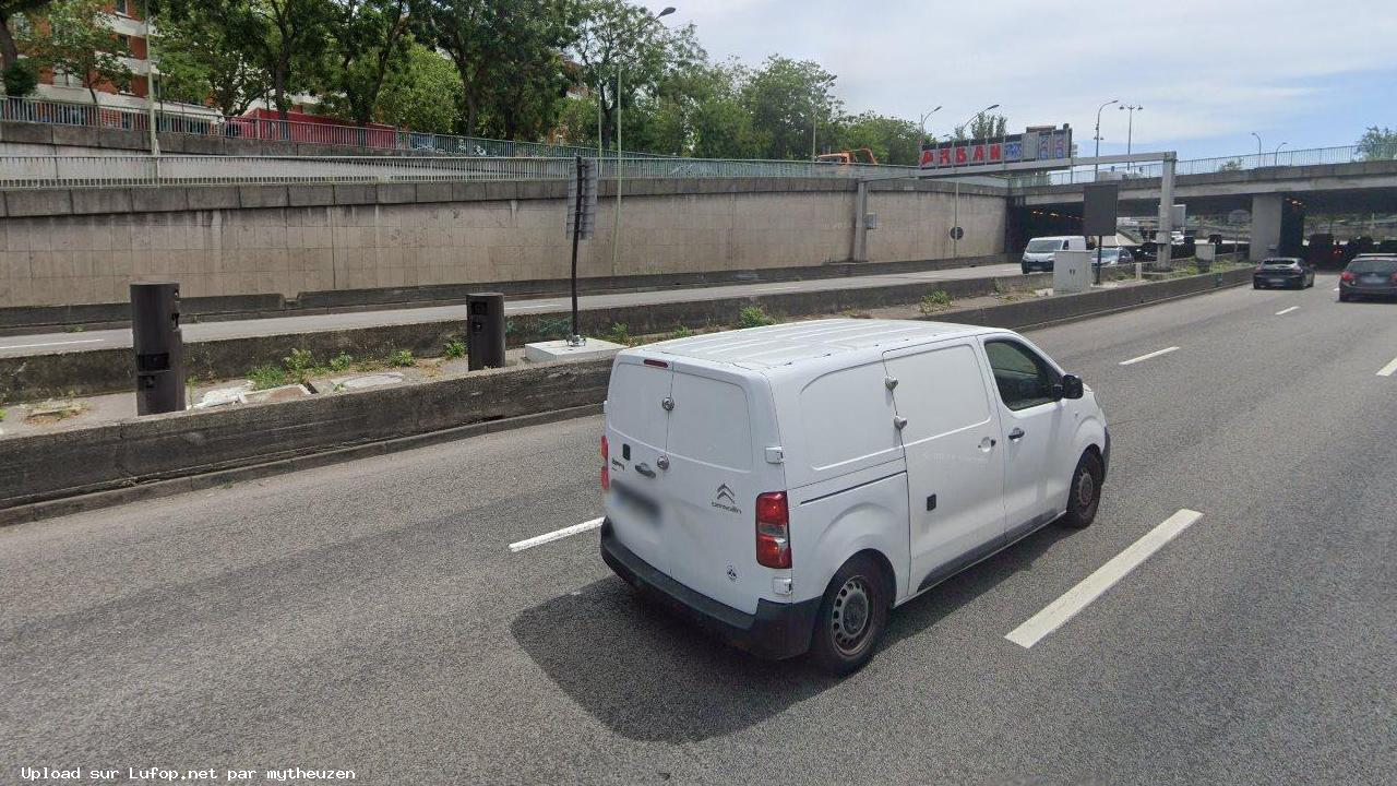 FRANCE photo du radar Paris Bld Périphérique Extérieur 75 - Paris