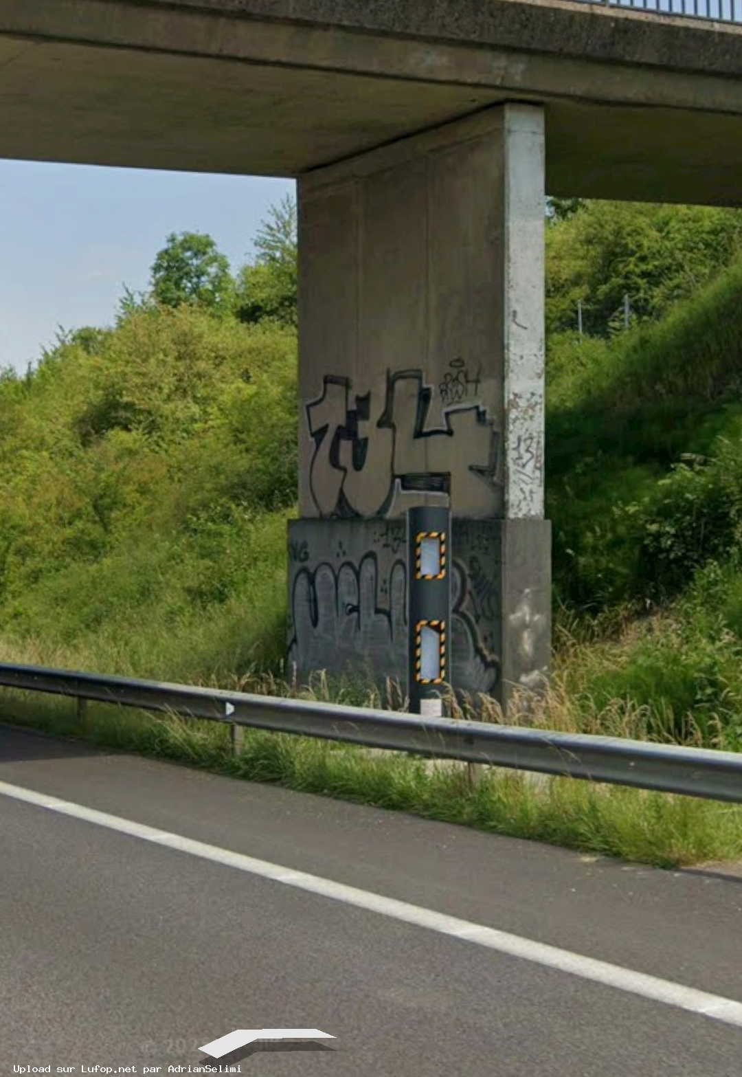 FRANCE photo du radar Marange-Silvange A4 57 - Moselle