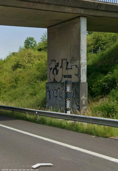 FRANCE photo du radar Marange-Silvange A4 57 - Moselle