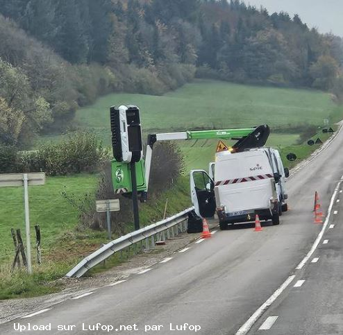 FRANCE photo du radar Alièze D52 39 - Jura