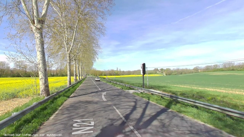 FRANCE photo du radar Saint-Martin N21 32 - Gers