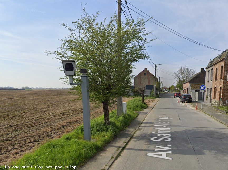 BELGIQUE photo du radar Attre Avenue Saint Martin 79 - Hainaut