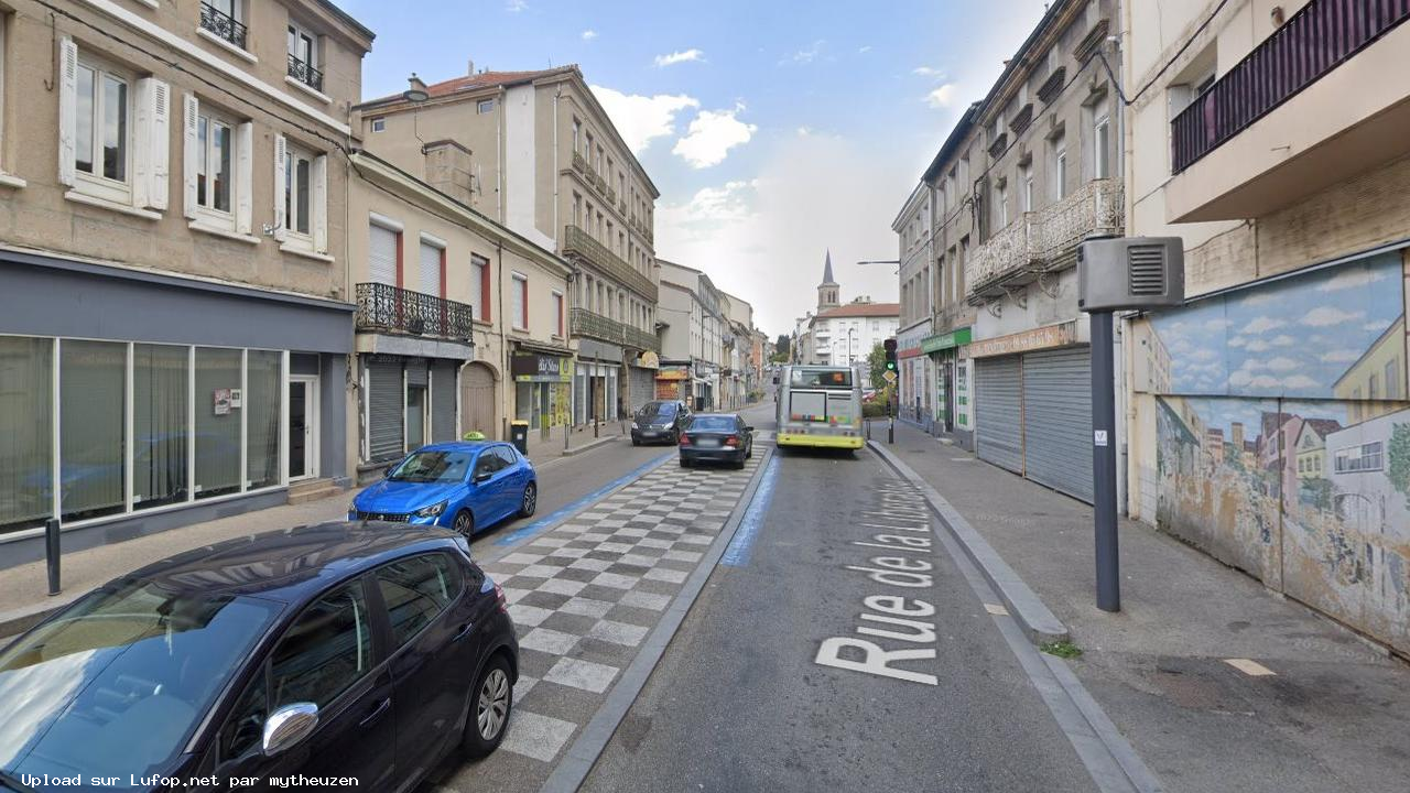 FRANCE photo du radar La Ricamarie Rue de la Libération 42 - Loire